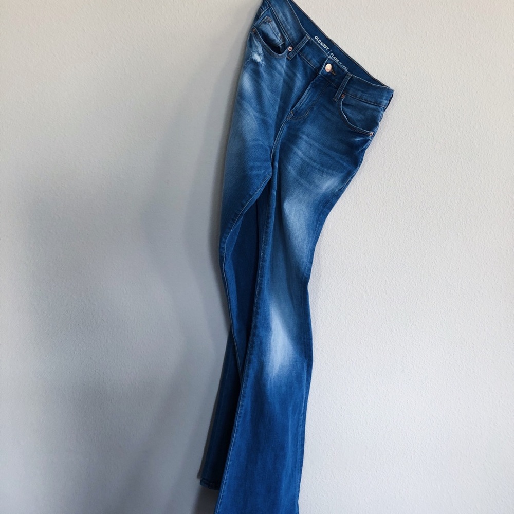 Old Navy high Rise Flare Stretch Denim